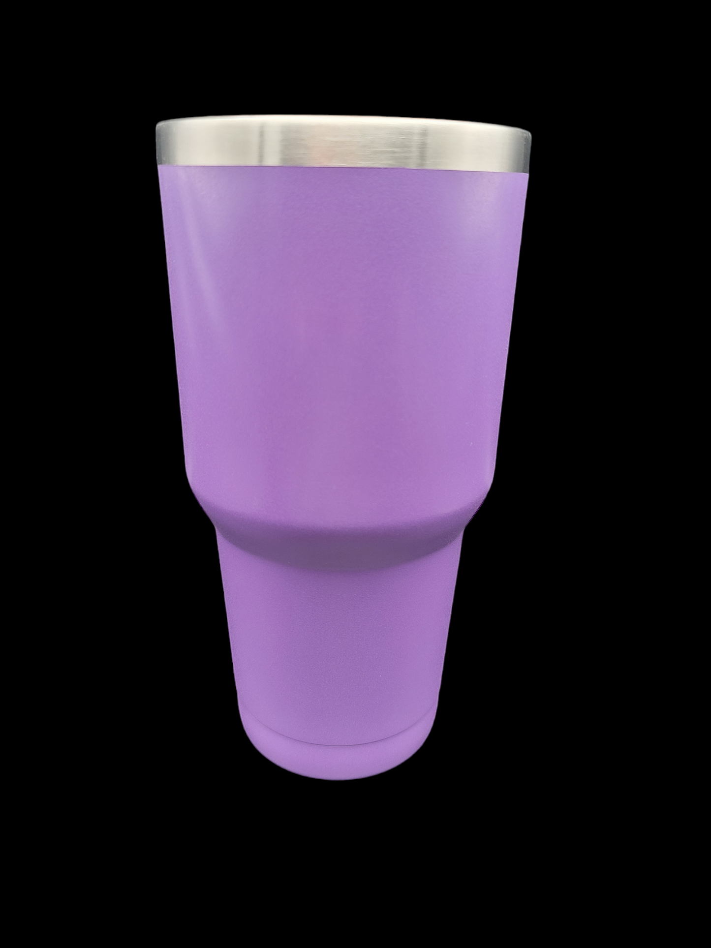 30 oz tumbler "Lillies" (Laser Engraved Powder Coat)