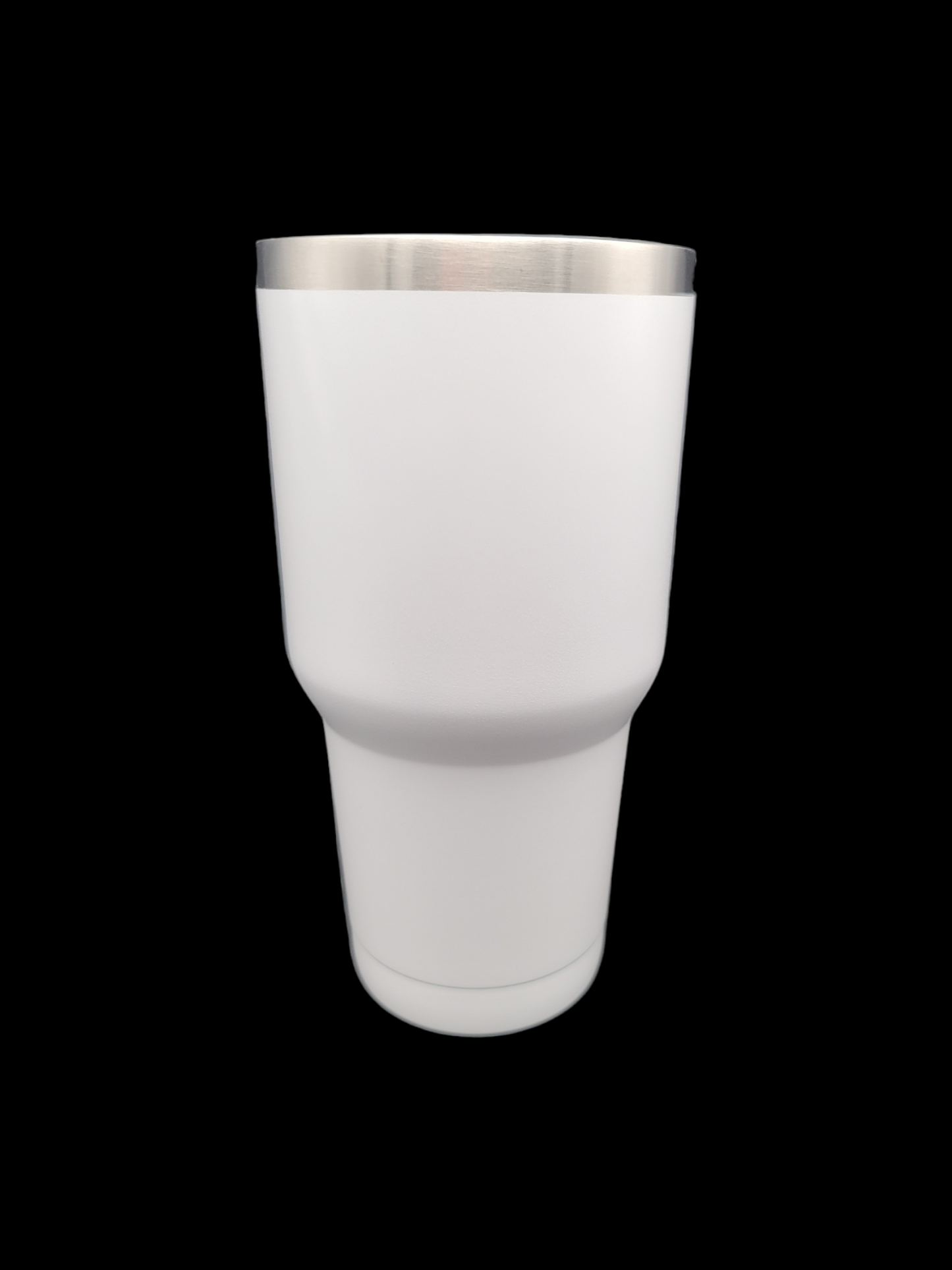30 oz tumbler "Lillies" (Laser Engraved Powder Coat)
