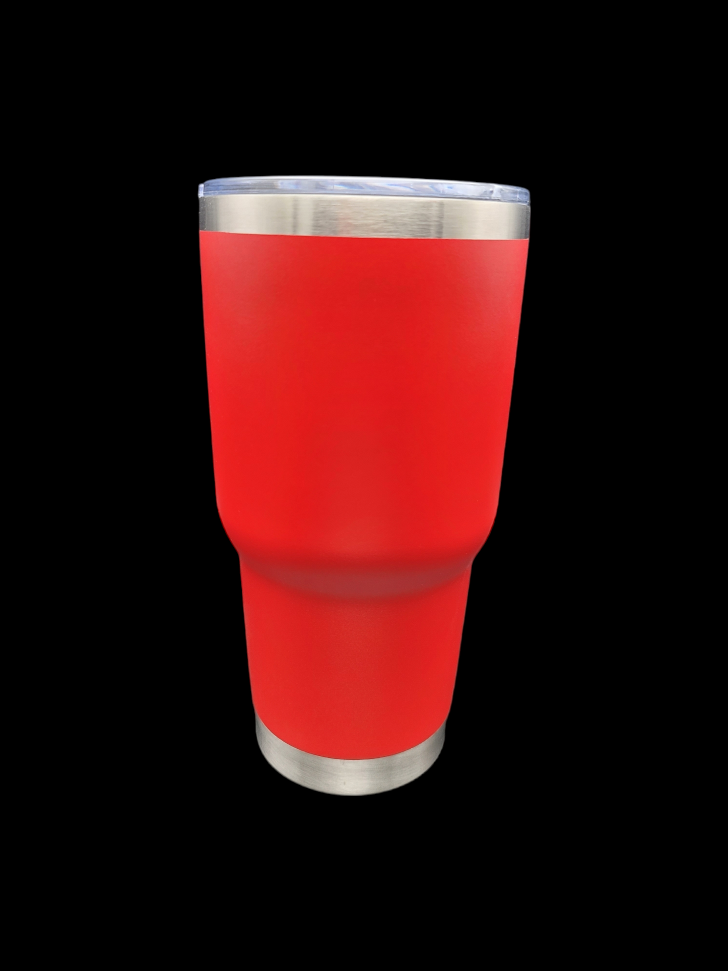 30 oz tumbler "Lillies" (Laser Engraved Powder Coat)