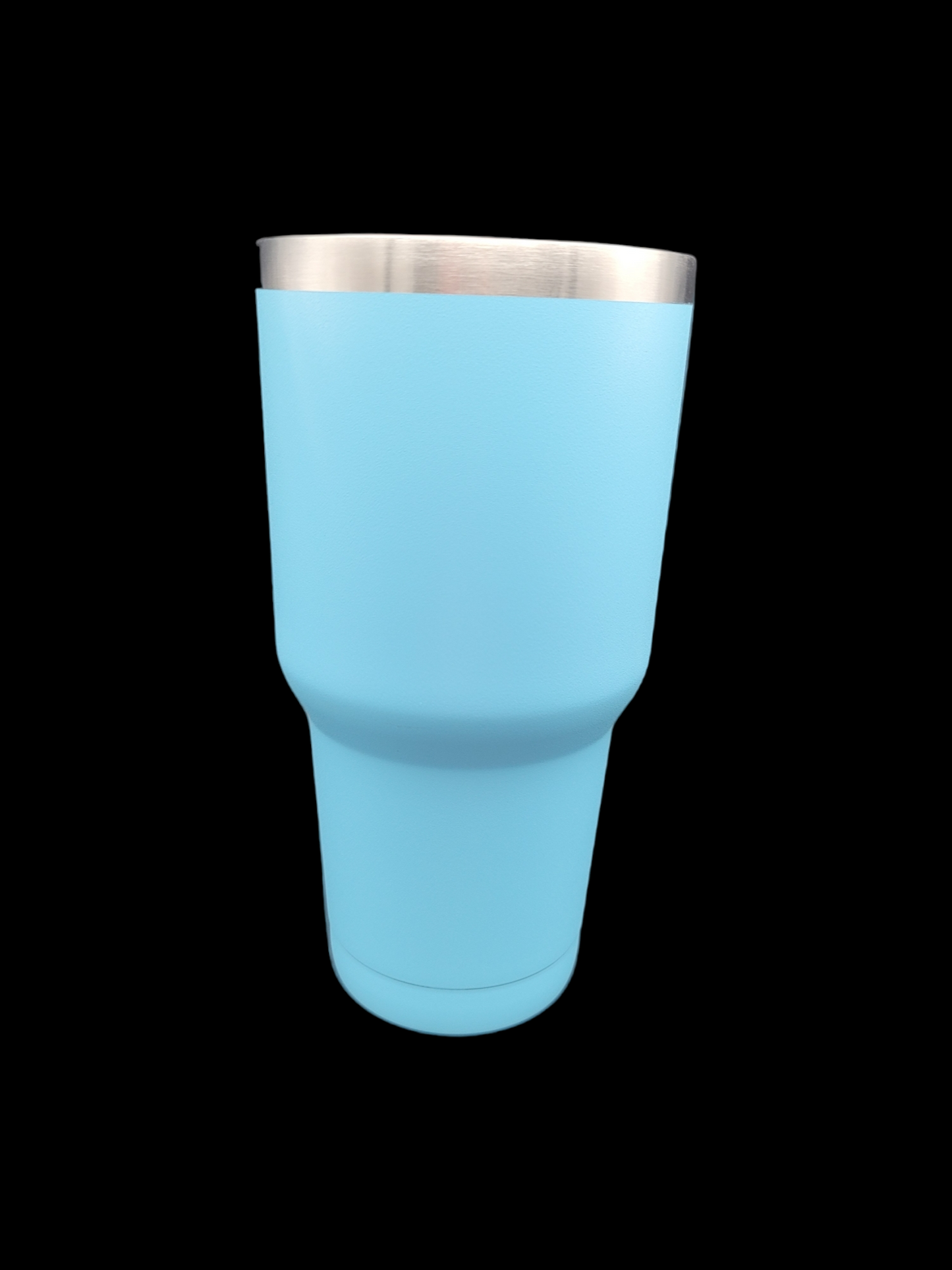 30 oz tumbler "Lillies" (Laser Engraved Powder Coat)